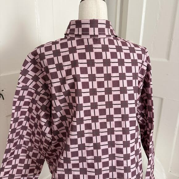 NWT The Kit Canvas Mia Jacket in Berry Glen Plaid - Picture 5 of 5
